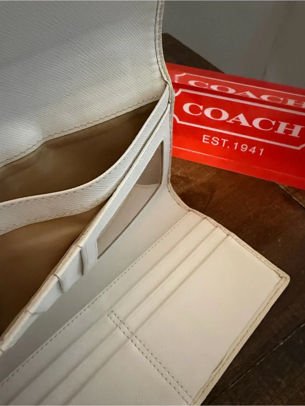 Coach Vintage Signature C Continental Wallet